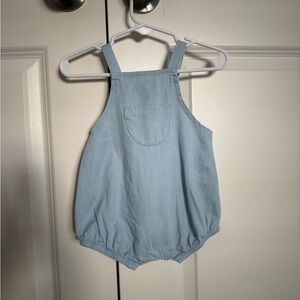 Quincy Mae Thomas Romper in chambray
